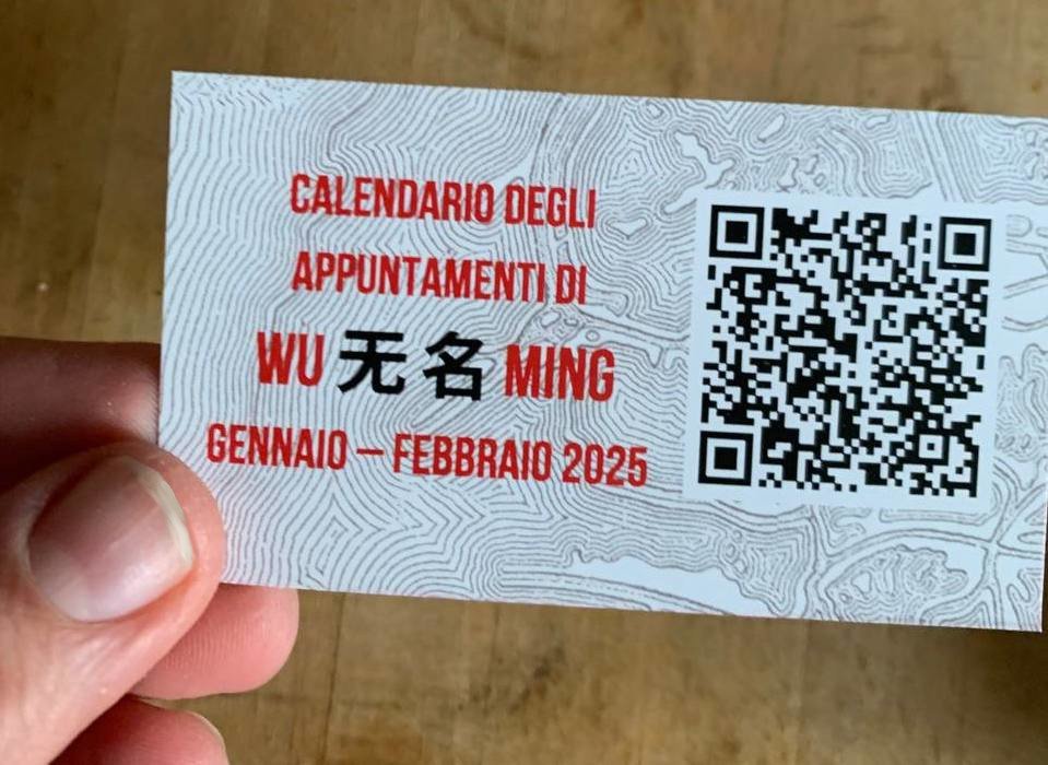 Il codice QR con tutti gli appuntamenti di Wu Ming